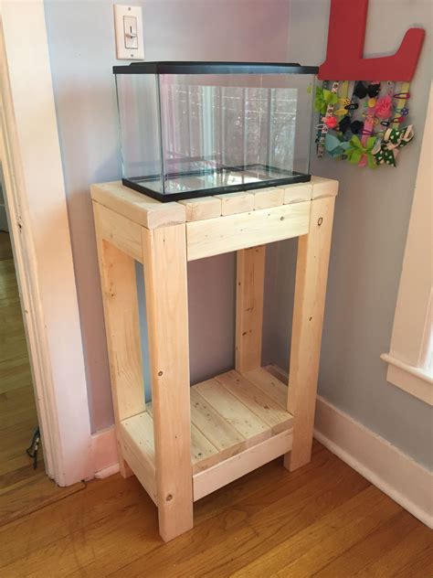 diy fish tank stands